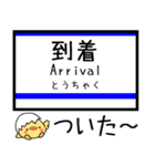 常磐線(日暮里-水戸) 気軽に今この駅だよ！（個別スタンプ：31）