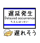 常磐線(水戸-木戸) 気軽に今この駅だよ！（個別スタンプ：37）