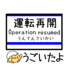 常磐線(水戸-木戸) 気軽に今この駅だよ！（個別スタンプ：38）