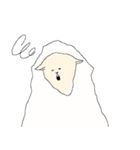 ねむれないひつじさん。（個別スタンプ：22）