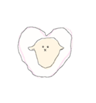 ねむれないひつじさん。（個別スタンプ：25）