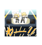 色々スタンプな鏡音リンちゃんと鏡音レン君（個別スタンプ：31）