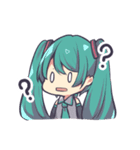 初音ミクたちのゆるゆるスタンプ（個別スタンプ：3）