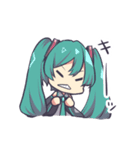 初音ミクたちのゆるゆるスタンプ（個別スタンプ：12）
