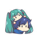 初音ミクたちのゆるゆるスタンプ（個別スタンプ：13）