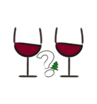 ワインとクリスマス（欧風冬のスタンプ）（個別スタンプ：30）