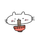 ぷかぷかぷーちゃんと しろにゃこ【行動1】（個別スタンプ：24）