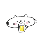 ぷかぷかぷーちゃんと しろにゃこ【行動1】（個別スタンプ：29）