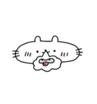 ぷかぷかぷーちゃんと しろにゃこ【行動1】（個別スタンプ：33）