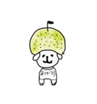 梨犬のスタンプ（個別スタンプ：4）