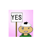 日常会話用、おにぎりBoyのスタンプ（個別スタンプ：2）