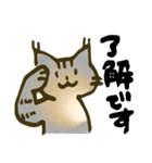 琥珀猫との生活2（個別スタンプ：7）