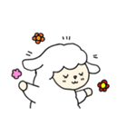 ゴロゴロひつじさん（個別スタンプ：6）