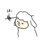 ゴロゴロひつじさん（個別スタンプ：7）