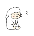 ゴロゴロひつじさん（個別スタンプ：8）
