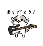 ギタリストのためのギター犬スタンプ（個別スタンプ：3）