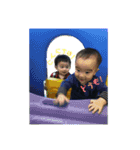 赤ちゃんと友達（個別スタンプ：1）