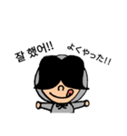 韓国語と日本語☆クミマル（個別スタンプ：25）