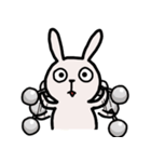 不眠ウサギ 2（個別スタンプ：7）