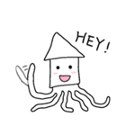 かわいいイカちゃん 感情表現（個別スタンプ：30）