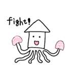 かわいいイカちゃん 感情表現（個別スタンプ：32）