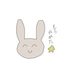 笑顔にネガティブなうさぎ（個別スタンプ：26）