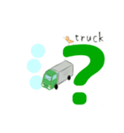 動く トラック スタンプ3（個別スタンプ：5）