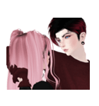 Romantic Couples Falling in Love 3（個別スタンプ：7）