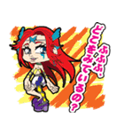 アングローリーヒーローダルク Vol.01re（個別スタンプ：38）