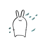 てきとうウサギ【冬】（個別スタンプ：2）