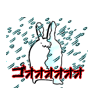 てきとうウサギ【冬】（個別スタンプ：3）