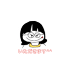 ベタフェイス（個別スタンプ：6）