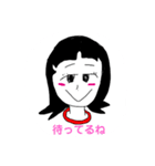 ベタフェイス（個別スタンプ：11）