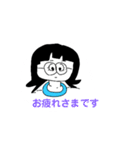 ベタフェイス（個別スタンプ：15）