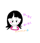 ベタフェイス（個別スタンプ：16）