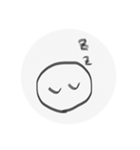 しろまるのきもち（個別スタンプ：18）