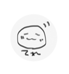 しろまるのきもち（個別スタンプ：24）