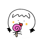 ぷっくりほっぺた「ぷぷ美」（個別スタンプ：1）