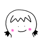 ぷっくりほっぺた「ぷぷ美」（個別スタンプ：2）