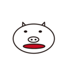 動物の表現ステッカー（個別スタンプ：3）