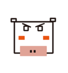 動物の表現ステッカー（個別スタンプ：10）