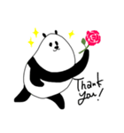 パンダ現る（個別スタンプ：5）