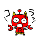 ぷり星人と仲間たち（個別スタンプ：6）