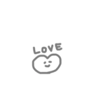顔文字くん（絵文字風）（個別スタンプ：4）