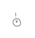 顔文字くん（絵文字風）（個別スタンプ：12）