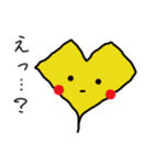 葉っぱちゃん・紅葉ちゃん・イチョウちゃん（個別スタンプ：15）