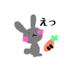 うさぎのめいきゅー（個別スタンプ：3）