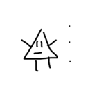 図形三兄弟（個別スタンプ：9）