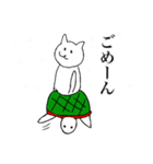猫たち。冬。（個別スタンプ：1）