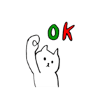 猫たち。冬。（個別スタンプ：7）